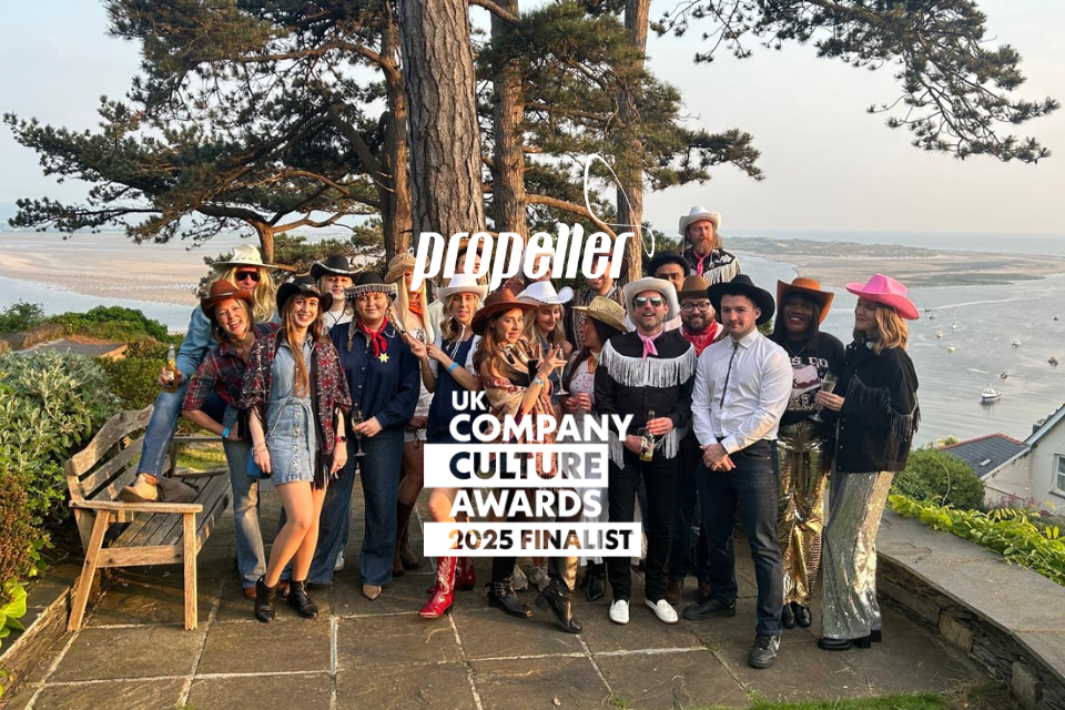 Propeller Shortlisted for Best Agency to Work For