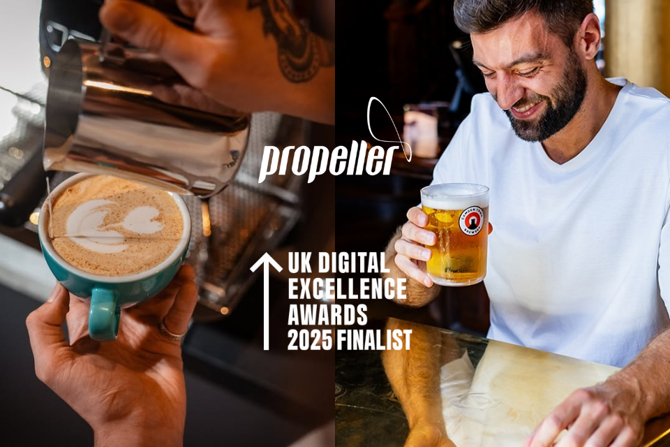 Propeller Nominated for Two UK Digital Excellence Awards 2025